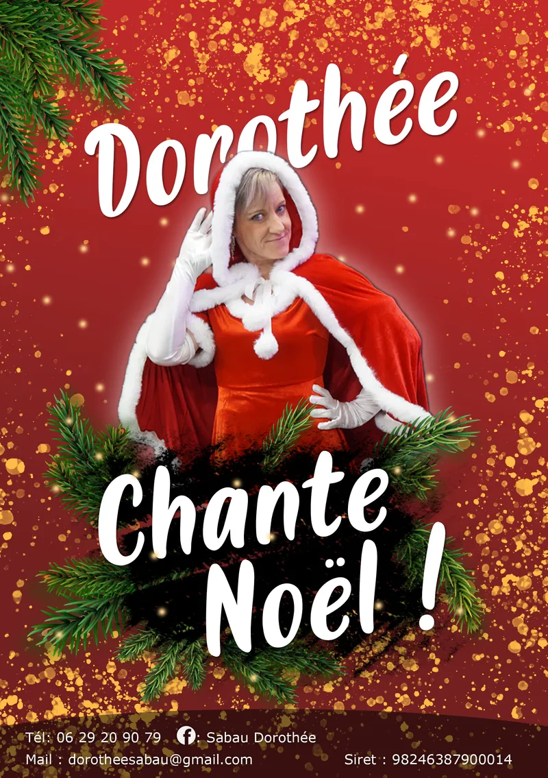 Flyer Dorothée chante Noël